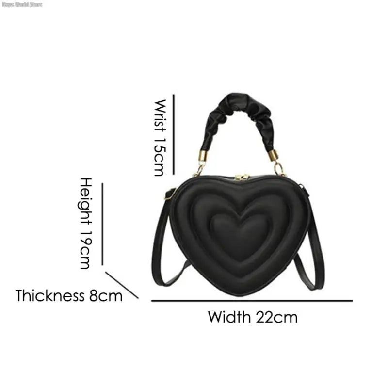 Heart Shape Shoulder Bag